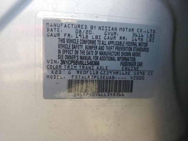 Photo 12 VIN: 3N1CP5BV6LL548366 - NISSAN KICKS 