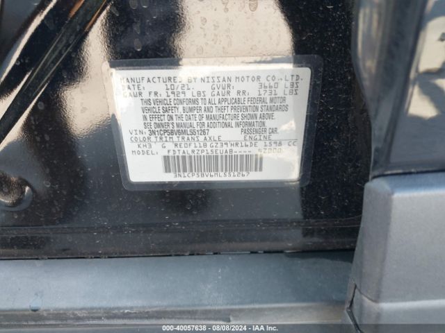 Photo 8 VIN: 3N1CP5BV6ML551267 - NISSAN KICKS 