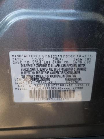 Photo 12 VIN: 3N1CP5BV7LL558193 - NISSAN KICKS S 