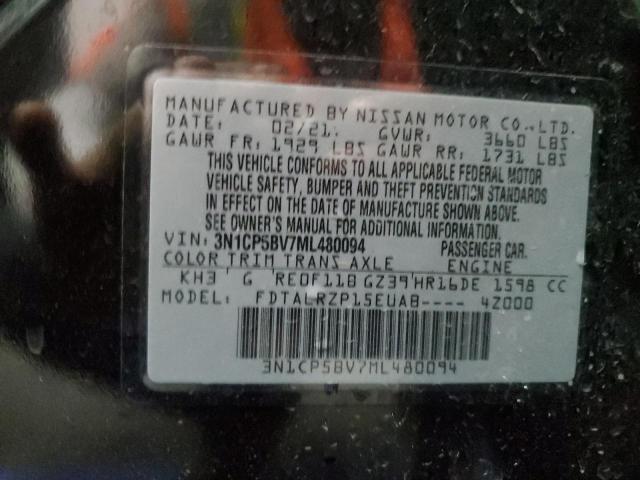 Photo 11 VIN: 3N1CP5BV7ML480094 - NISSAN KICKS 