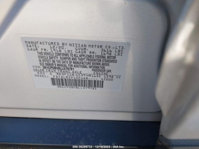 Photo 8 VIN: 3N1CP5BV8LL579781 - NISSAN KICKS 