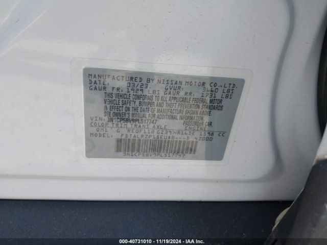 Photo 8 VIN: 3N1CP5BV9PL517747 - NISSAN KICKS 