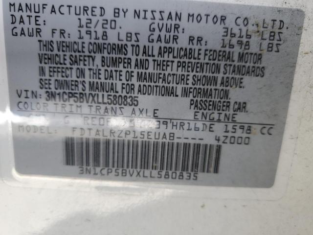 Photo 12 VIN: 3N1CP5BVXLL580835 - NISSAN KICKS 