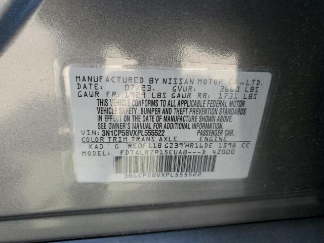 Photo 11 VIN: 3N1CP5BVXPL555522 - NISSAN KICKS S 