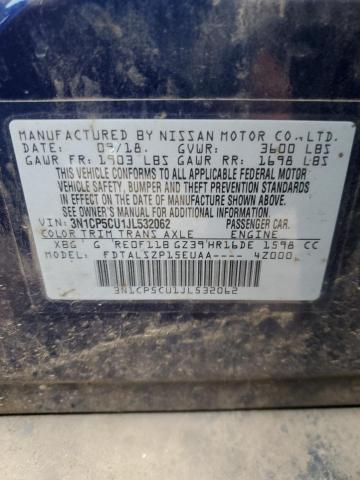 Photo 11 VIN: 3N1CP5CU1JL532062 - NISSAN KICKS 