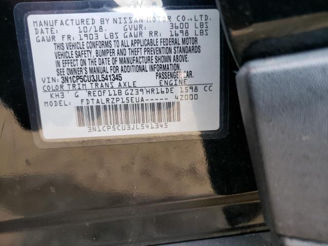 Photo 12 VIN: 3N1CP5CU3JL541345 - NISSAN KICKS S 