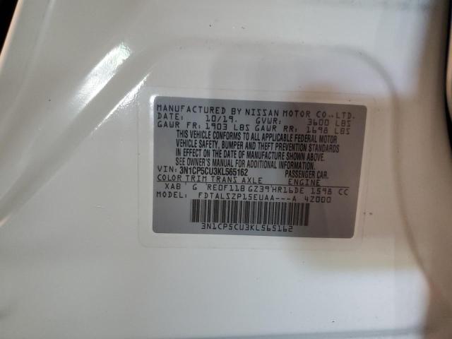 Photo 11 VIN: 3N1CP5CU3KL565162 - NISSAN KICKS S 