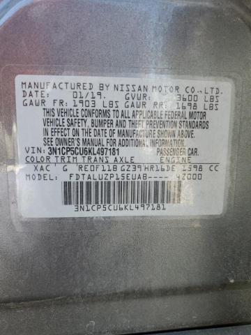 Photo 11 VIN: 3N1CP5CU6KL497181 - NISSAN KICKS 