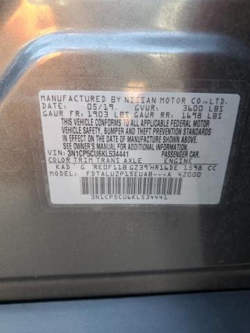 Photo 12 VIN: 3N1CP5CU6KL534441 - NISSAN KICKS S 