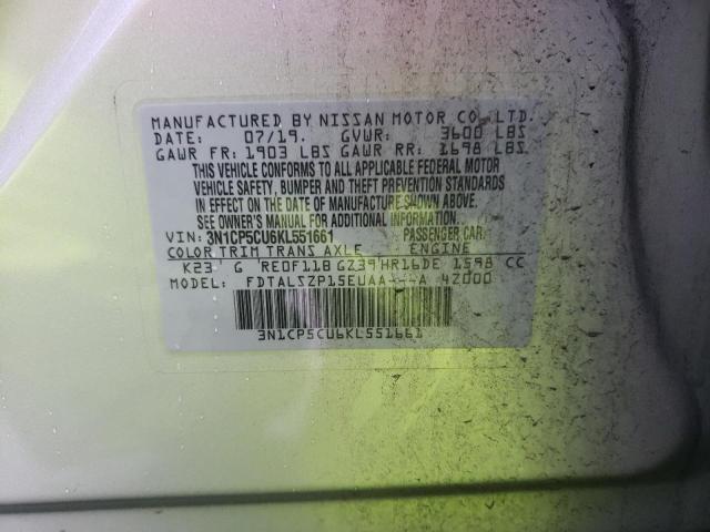 Photo 13 VIN: 3N1CP5CU6KL551661 - NISSAN KICKS 