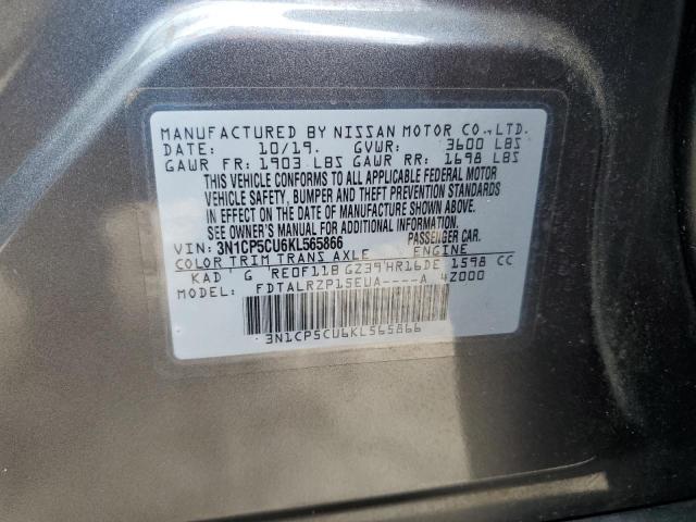 Photo 11 VIN: 3N1CP5CU6KL565866 - NISSAN KICKS S 