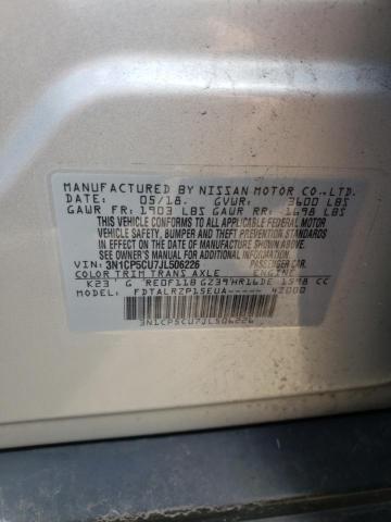 Photo 11 VIN: 3N1CP5CU7JL506226 - NISSAN KICKS S 