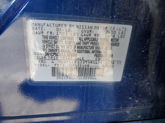 Photo 12 VIN: 3N1CP5CU7JL525066 - NISSAN KICKS 