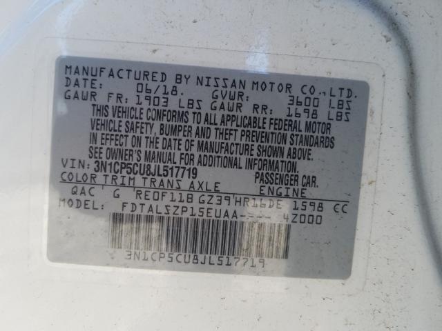 Photo 9 VIN: 3N1CP5CU8JL517719 - NISSAN KICKS 