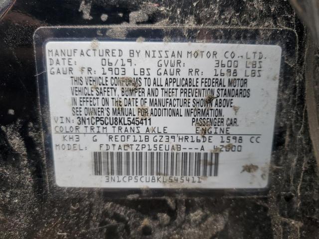 Photo 11 VIN: 3N1CP5CU8KL545411 - NISSAN KICKS 