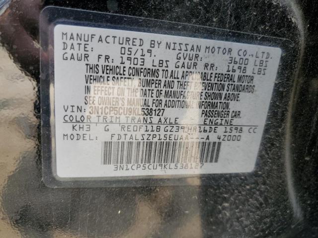 Photo 13 VIN: 3N1CP5CU9KL538127 - NISSAN KICKS S 