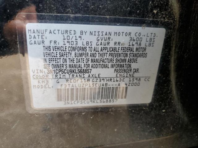 Photo 12 VIN: 3N1CP5CU9KL568857 - NISSAN KICKS S 