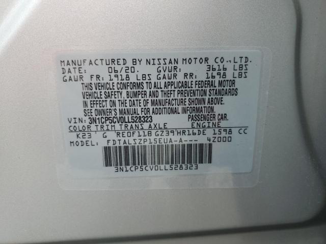 Photo 12 VIN: 3N1CP5CV0LL528323 - NISSAN KICKS SV 