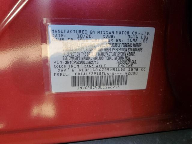 Photo 11 VIN: 3N1CP5CV0LL562715 - NISSAN KICKS SV 