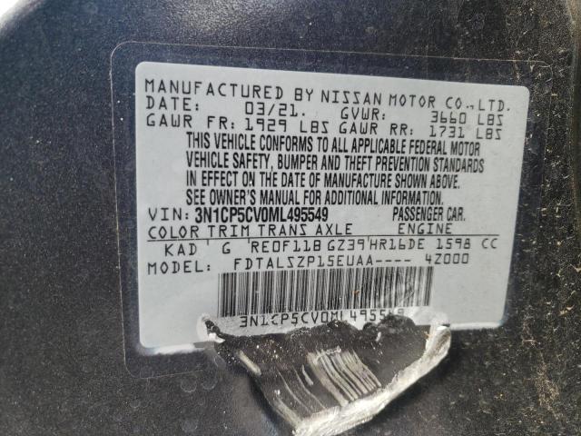 Photo 12 VIN: 3N1CP5CV0ML495549 - NISSAN KICKS SV 