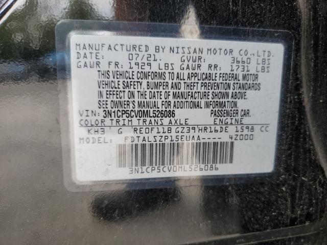 Photo 12 VIN: 3N1CP5CV0ML526086 - NISSAN KICKS SV 