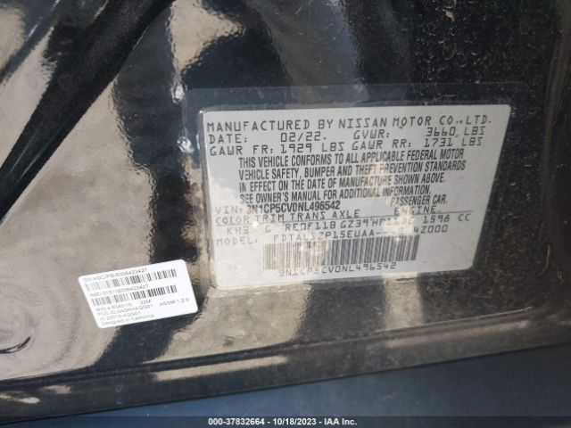 Photo 8 VIN: 3N1CP5CV0NL496542 - NISSAN KICKS 