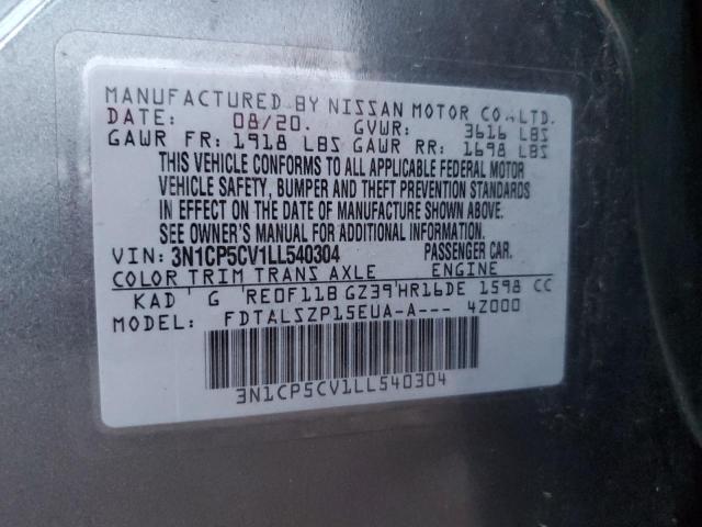 Photo 11 VIN: 3N1CP5CV1LL540304 - NISSAN KICKS SV 