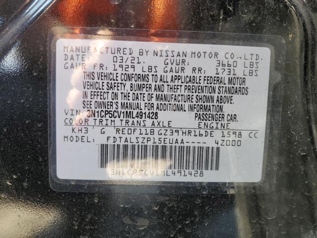 Photo 12 VIN: 3N1CP5CV1ML491428 - NISSAN KICKS 