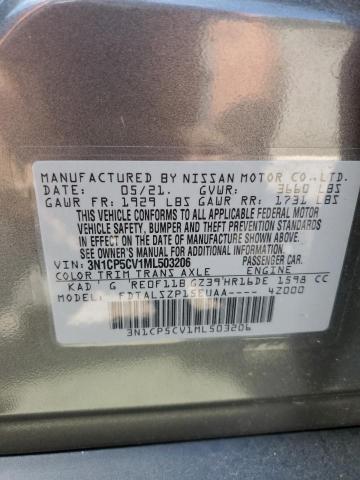 Photo 12 VIN: 3N1CP5CV1ML503206 - NISSAN KICKS SV 