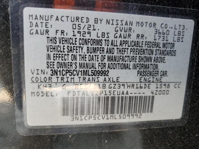 Photo 12 VIN: 3N1CP5CV1ML509992 - NISSAN KICKS SV 