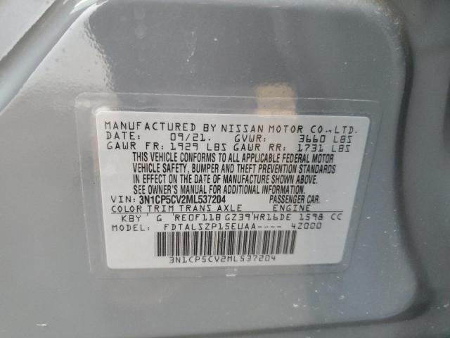 Photo 12 VIN: 3N1CP5CV2ML537204 - NISSAN KICKS 