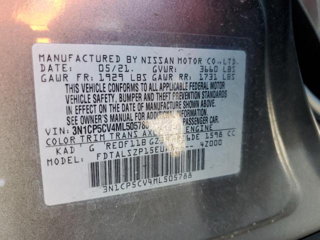 Photo 11 VIN: 3N1CP5CV4ML505788 - NISSAN KICKS SV 