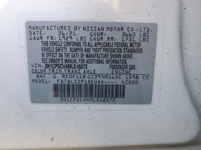 Photo 11 VIN: 3N1CP5CV4ML518072 - NISSAN KICKS 