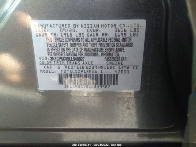 Photo 8 VIN: 3N1CP5CV5LL549927 - NISSAN KICKS 