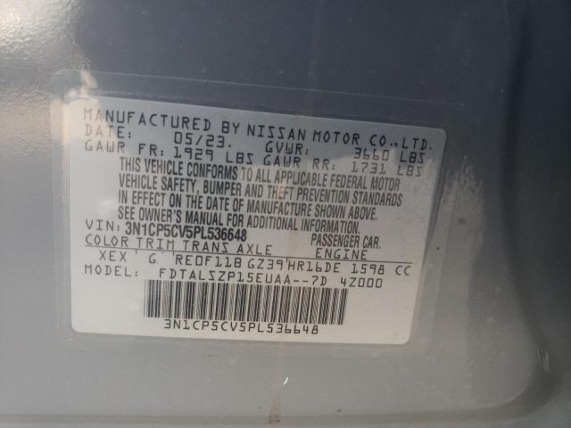 Photo 12 VIN: 3N1CP5CV5PL536648 - NISSAN KICKS SV 