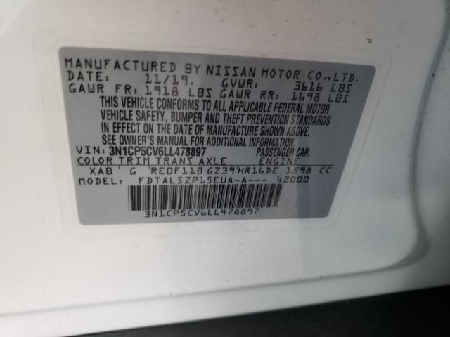 Photo 9 VIN: 3N1CP5CV6LL478897 - NISSAN KICKS SV 