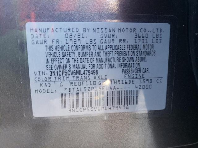 Photo 11 VIN: 3N1CP5CV6ML479498 - NISSAN KICKS SV 