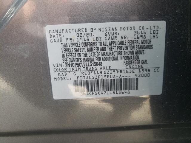 Photo 9 VIN: 3N1CP5CV7LL515648 - NISSAN KICKS SV 