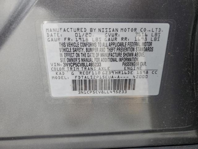 Photo 12 VIN: 3N1CP5CV8LL495233 - NISSAN KICKS 