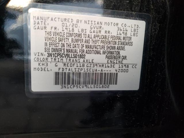 Photo 12 VIN: 3N1CP5CV9LL501802 - NISSAN KICKS SV 