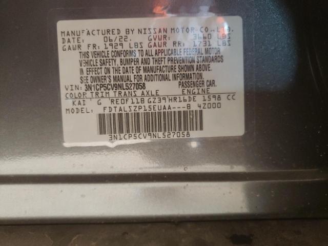 Photo 9 VIN: 3N1CP5CV9NL527058 - NISSAN KICKS SV 