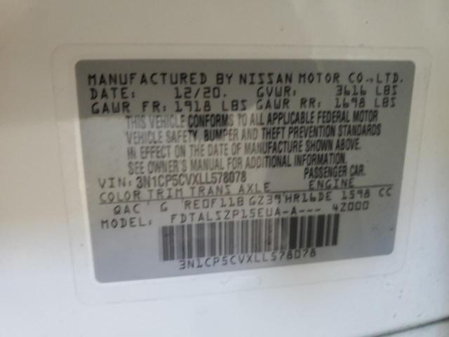 Photo 12 VIN: 3N1CP5CVXLL578078 - NISSAN KICKS SV 