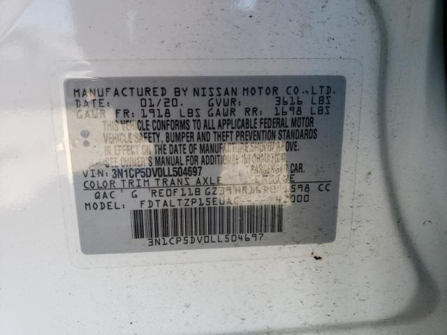 Photo 12 VIN: 3N1CP5DV0LL504697 - NISSAN KICKS SR 