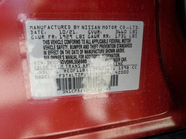 Photo 12 VIN: 3N1CP5DV0ML556980 - NISSAN KICKS SR 