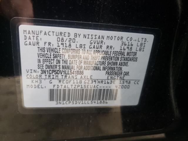 Photo 9 VIN: 3N1CP5DV1LL541886 - NISSAN KICKS SR 