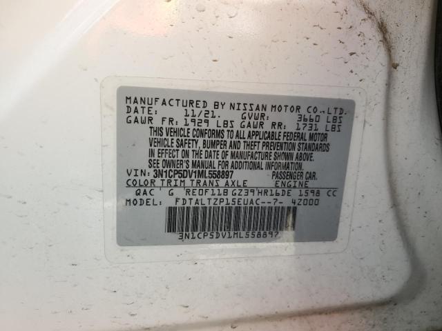 Photo 12 VIN: 3N1CP5DV1ML558897 - NISSAN KICKS SR 