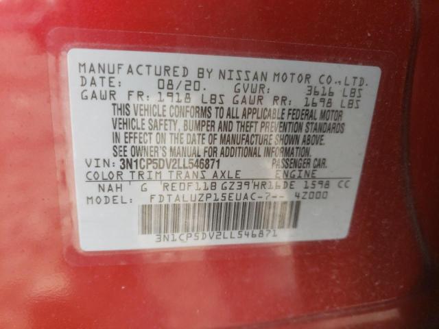 Photo 11 VIN: 3N1CP5DV2LL546871 - NISSAN KICKS SR 