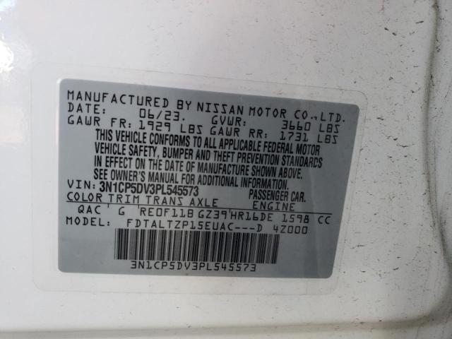 Photo 12 VIN: 3N1CP5DV3PL545573 - NISSAN KICKS SR 