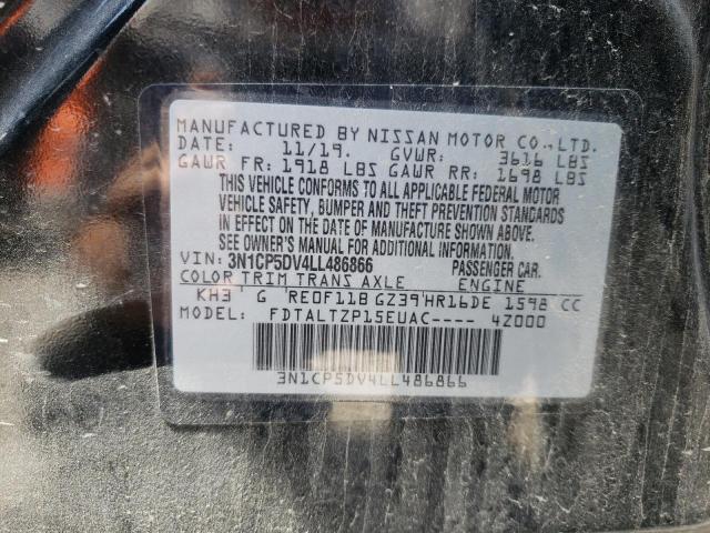 Photo 9 VIN: 3N1CP5DV4LL486866 - NISSAN KICKS SR 