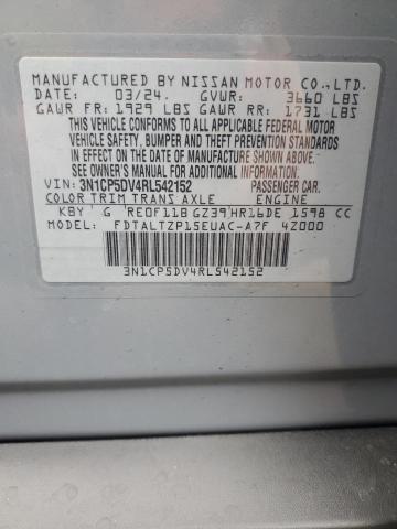 Photo 12 VIN: 3N1CP5DV4RL542152 - NISSAN KICKS SR 